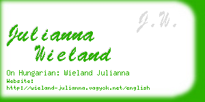 julianna wieland business card